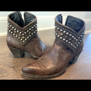 Authentic Old Gringo Rock Star cowboy booties. Exquisite. Size 8